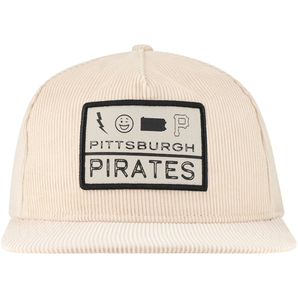 Pittsburgh Pirates New Era Summer Essential Golfer Snapback Hat discount