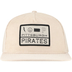 Pittsburgh Pirates New Era Summer Essential Golfer Snapback Hat discount