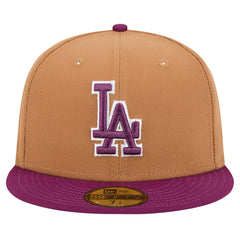 Los Angeles Dodgers New Era Two-Tone Color Pack 59FIFTY Fitted Hat Lifestyle