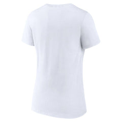 Philadelphia Flyers - Fanatics Women's 2024 NHL Stadium Series Logo V-Neck T-shirt White