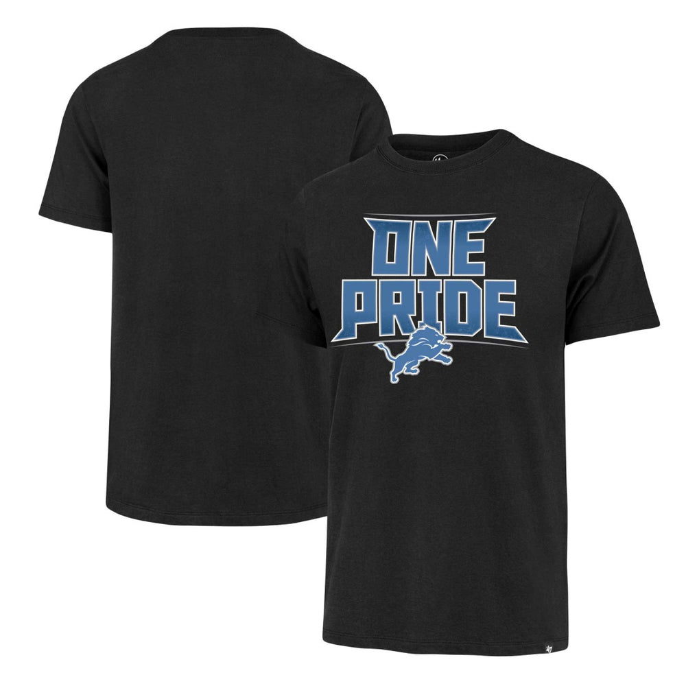 Detroit Lions '47 Regional Franklin T-Shirt Black - 47 brand