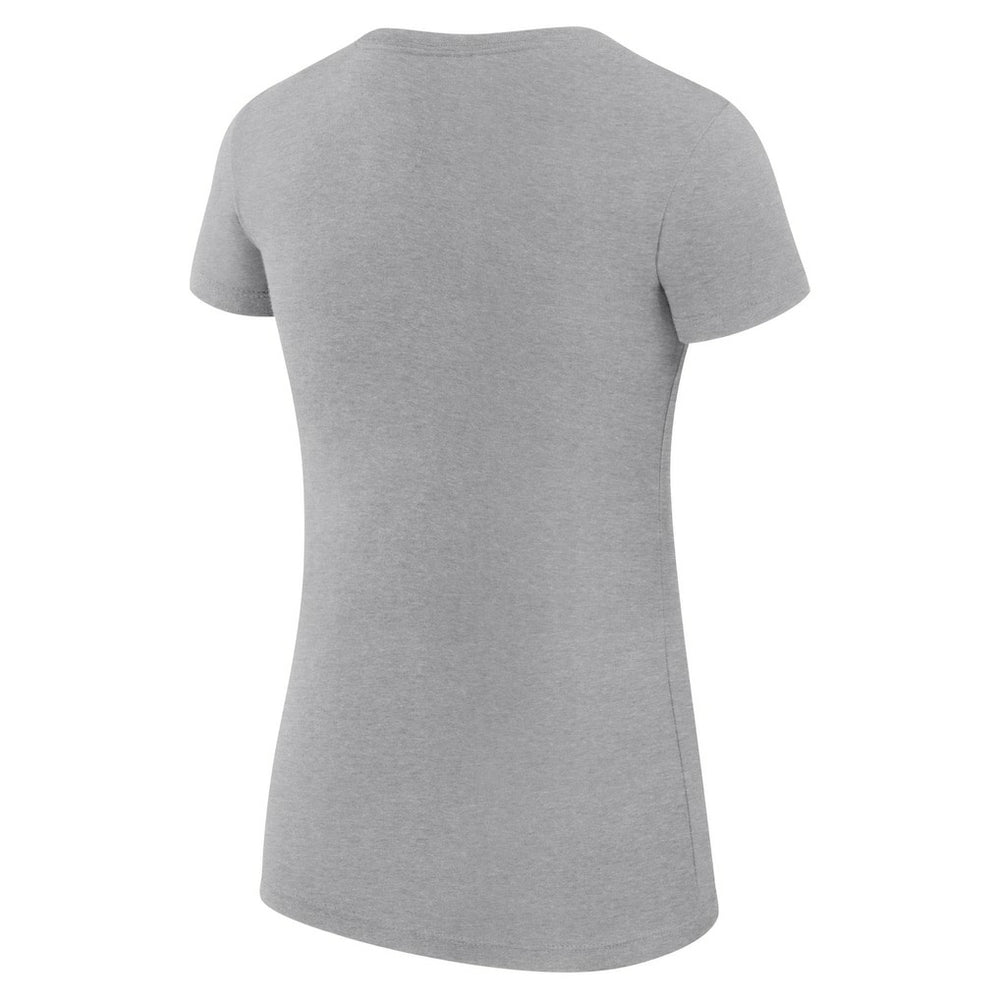 NBA - Cleveland Cavaliers G-III 4Her by Carl Banks Women's Super-Slim Fit Lightweight Large City Logo T-Shirt - Heather Gray
