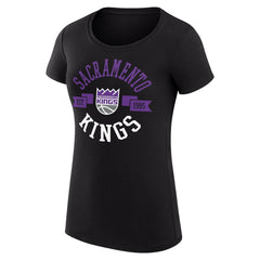 NBA - Sacramento Kings G-III 4Her by Carl Banks Women's Super-Slim Fit Lightweight Large City Logo T-Shirt - Black