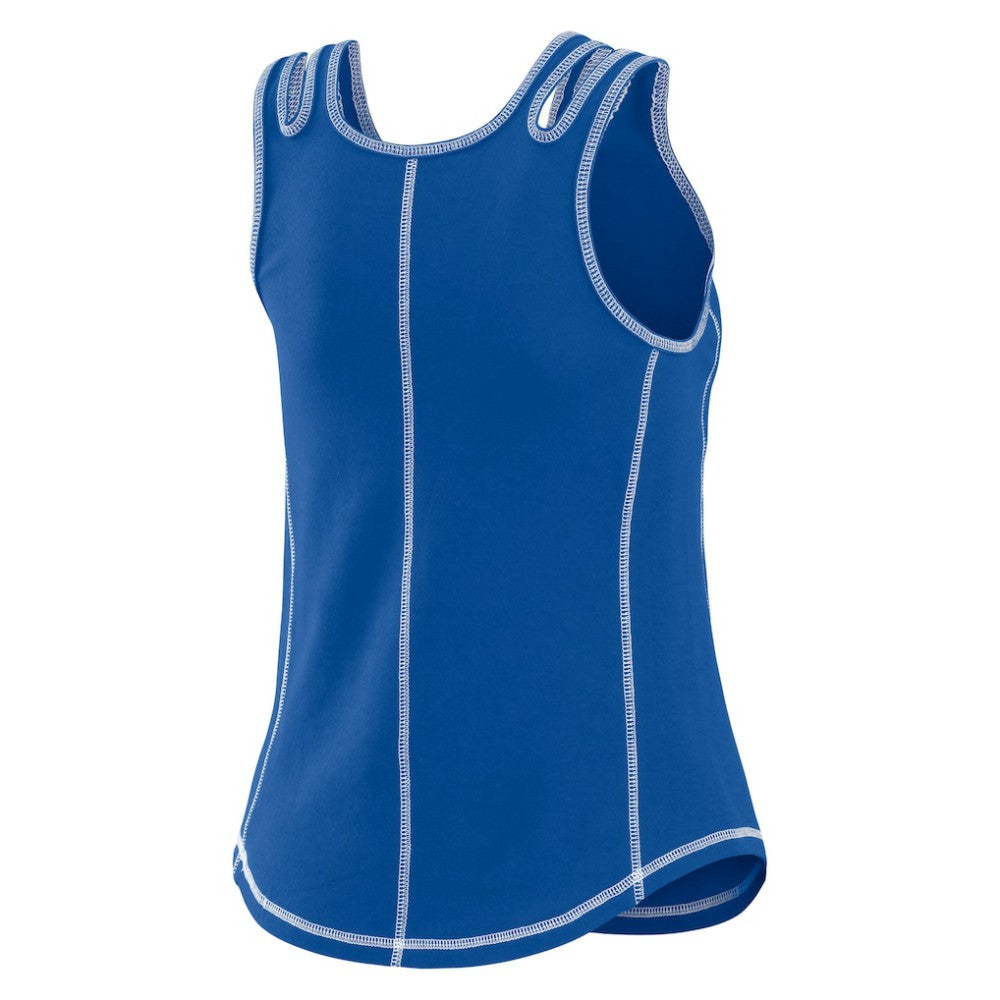 Chicago Cubs WEAR by Erin Andrews Women's Contrast Stitch Tank Top discount