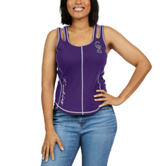Colorado Rockies WEAR by Erin Andrews Women's Contrast Stitch Tank Top Clearance