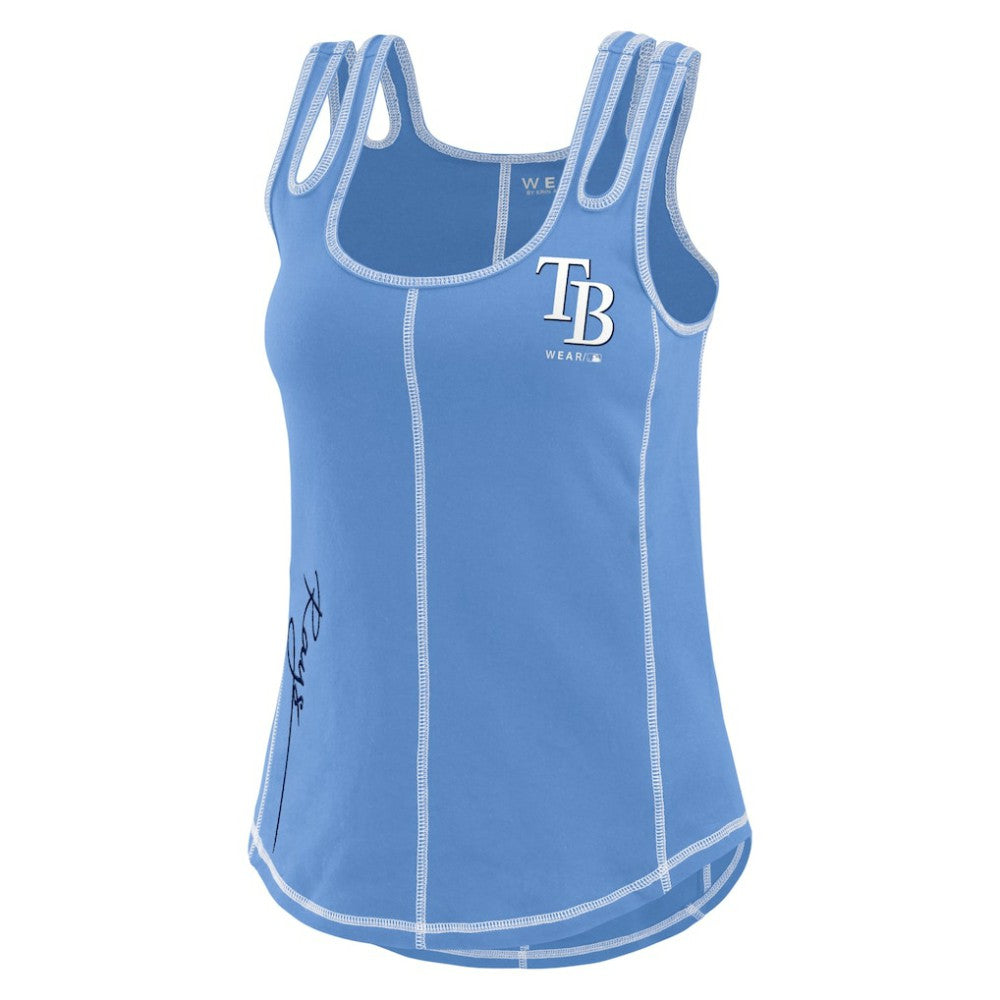Tampa Bay Rays WEAR by Erin Andrews Women's Contrast Stitch Tank Top Online