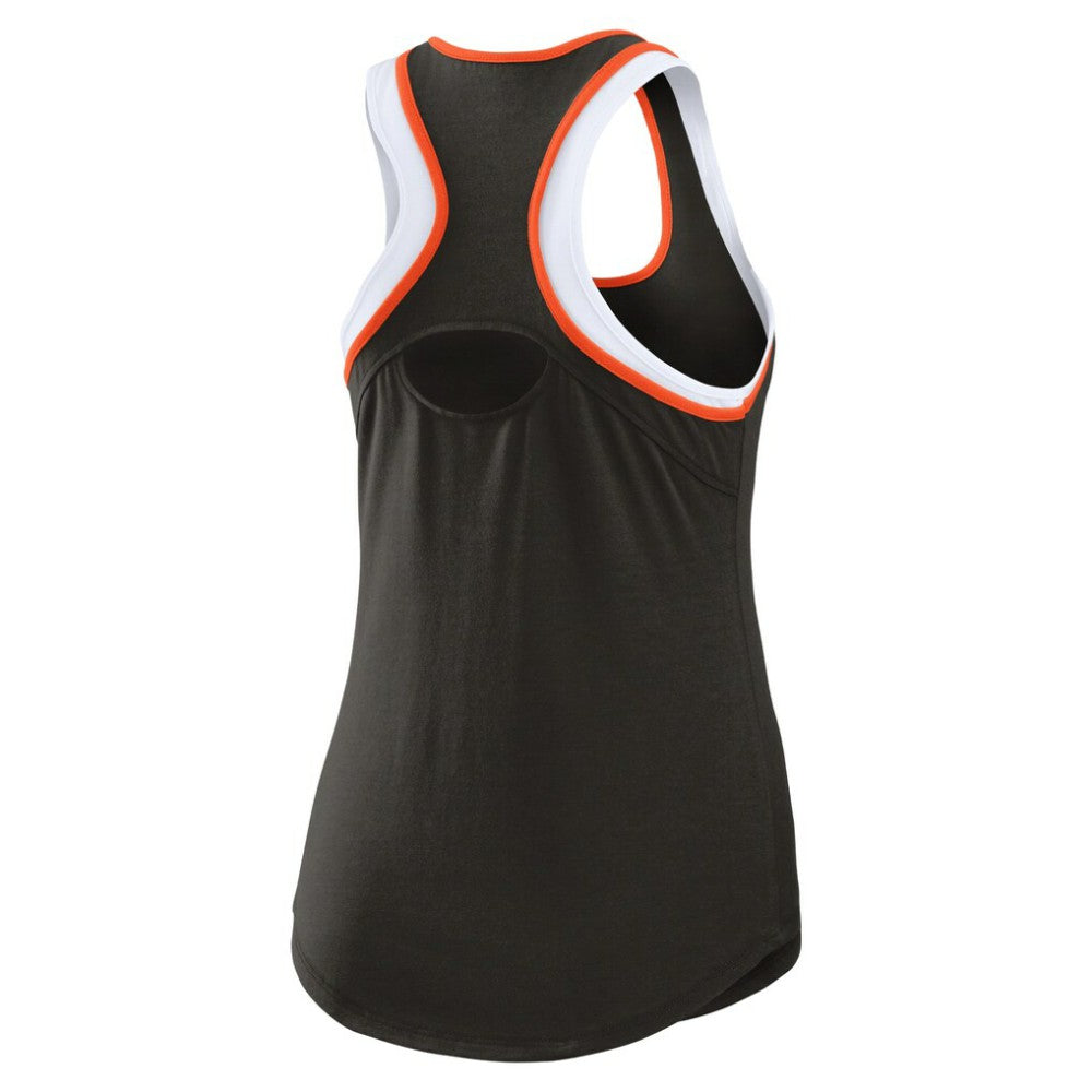 San Francisco Giants WEAR by Erin Andrews Women's Colorblock Racerback Tank Top Clearance
