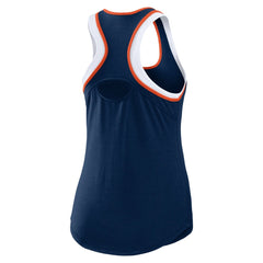 Houston Astros WEAR by Erin Andrews Women's Colorblock Racerback Tank Top Lifestyle