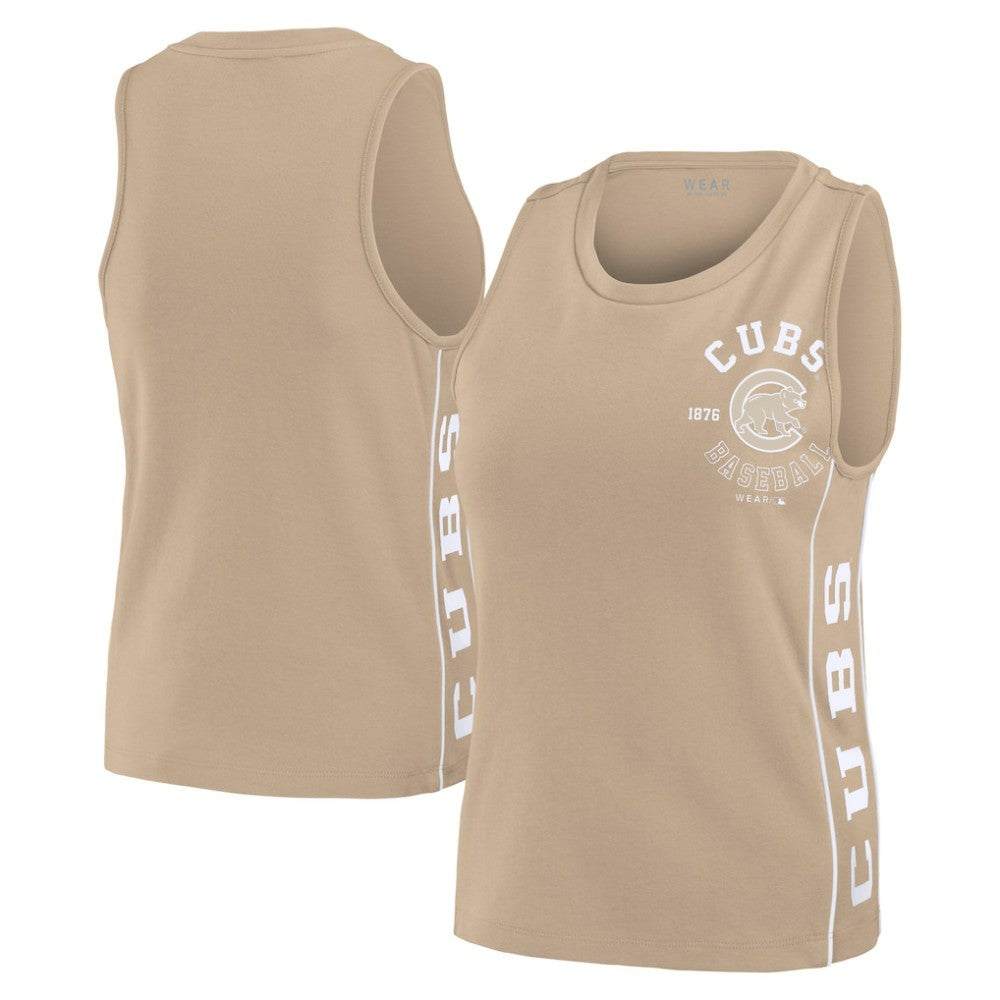 Chicago Cubs WEAR by Erin Andrews Women's Tonal Tank Top Sale