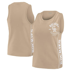 Colorado Rockies WEAR by Erin Andrews Women's Tonal Tank Top Clearance