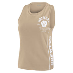 Milwaukee Brewers WEAR by Erin Andrews Women's Tonal Tank Top discount