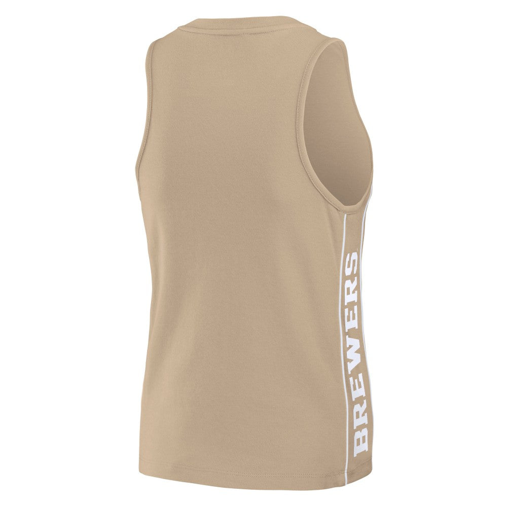 Milwaukee Brewers WEAR by Erin Andrews Women's Tonal Tank Top discount