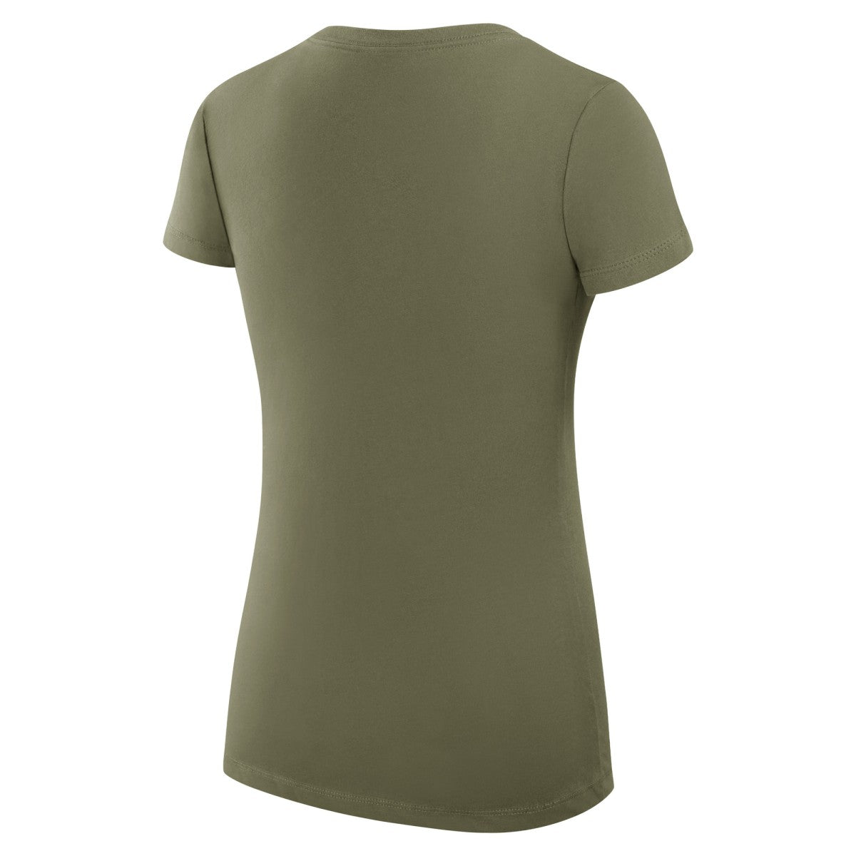 NBA - Milwaukee Bucks G-III 4Her by Carl Banks Women's Super-Slim Fit Lightweight Large City Logo V-Neck T-Shirt - Olive
