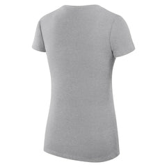 NBA - Indiana Pacers G-III 4Her by Carl Banks Women's Super-Slim Fit Lightweight Large City Logo V-Neck T-Shirt - Heather Gray