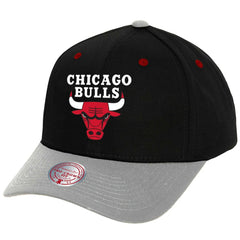 Mitchell & Ness - Chicago Bulls Pro Crown Adjustable Hat - Black/Gray