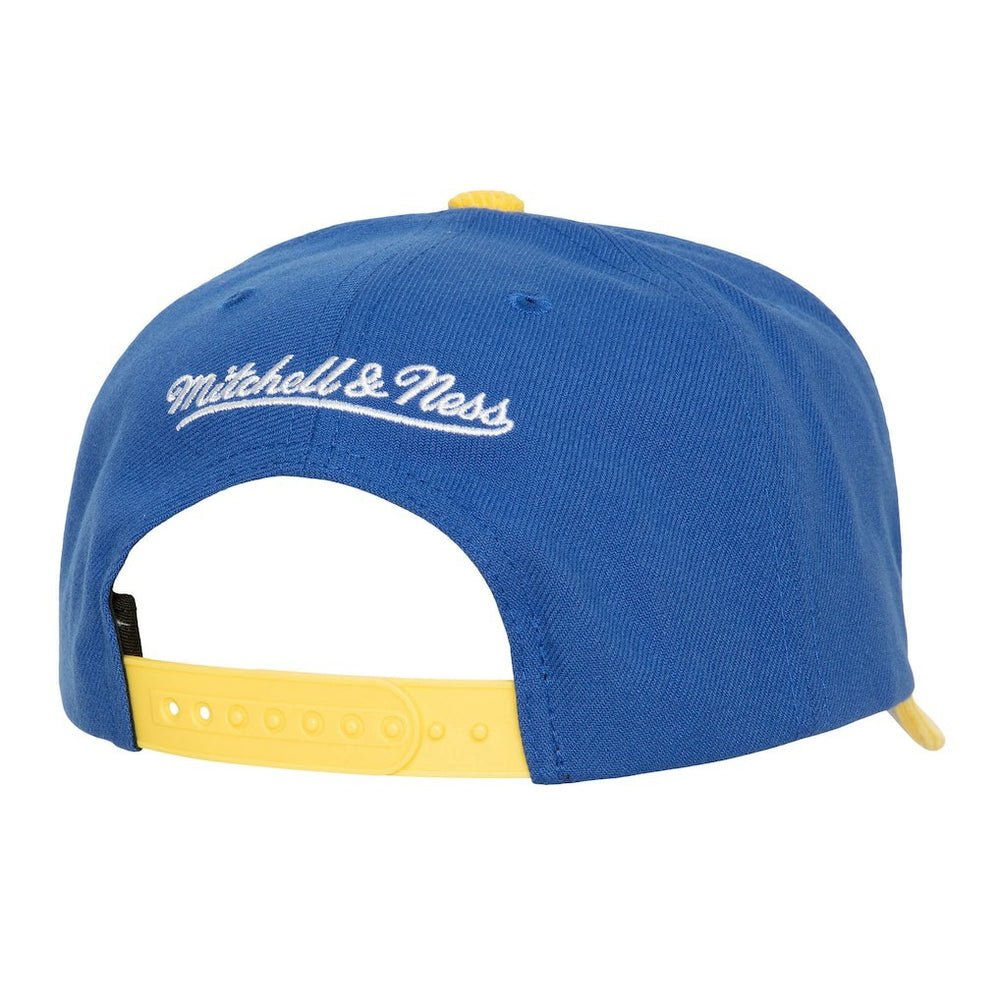 Mitchell & Ness - Golden State Warriors Corduroy Pro Crown Adjustable Hat - Royal
