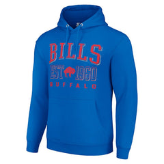 Buffalo Bills Starter Unisex Throwback Logo Pullover Hoodie Royal - NFL