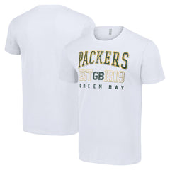 Green Bay Packers Starter Throwback Logo T-Shirt White - NFL