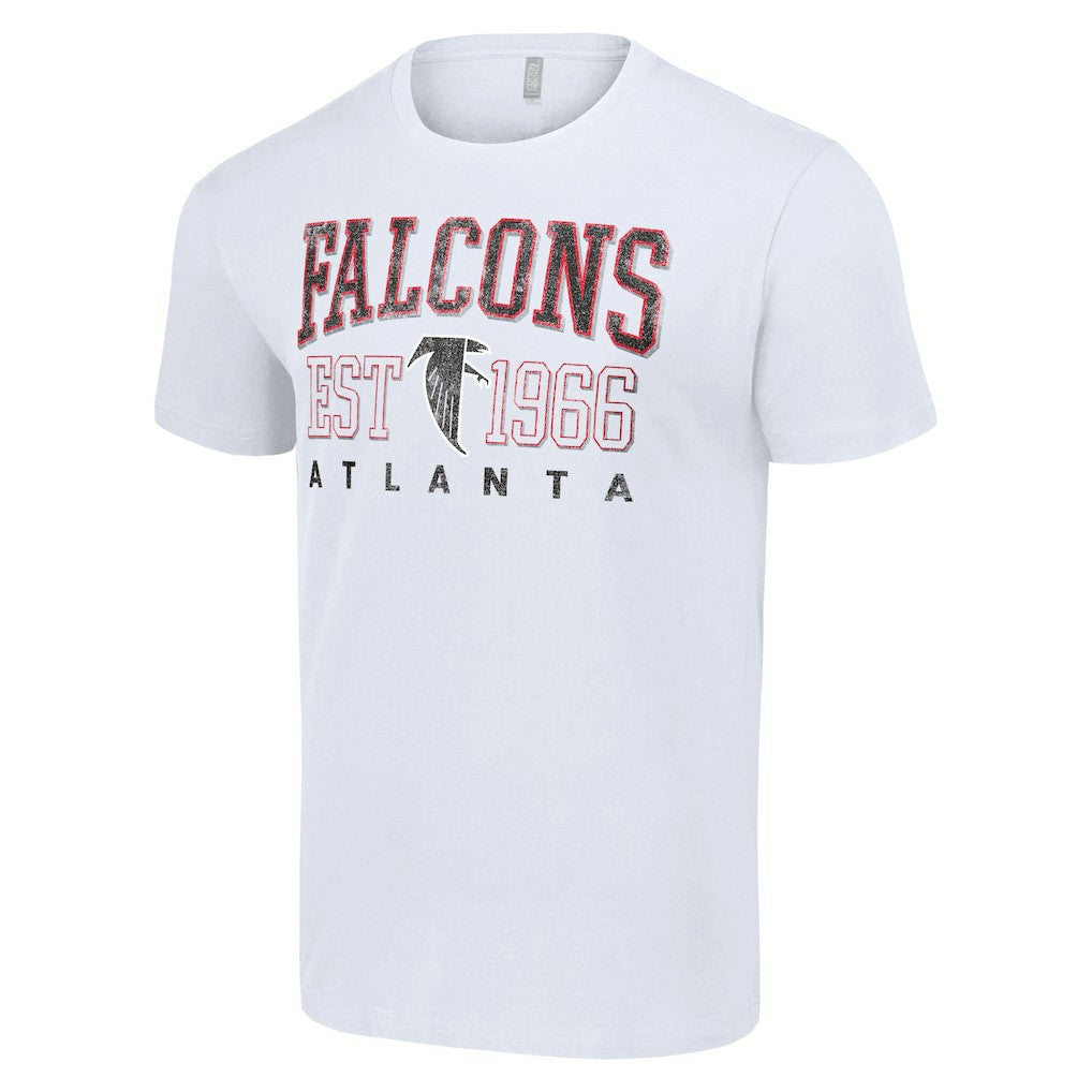 Atlanta Falcons Starter Throwback Logo T-Shirt White - NFL
