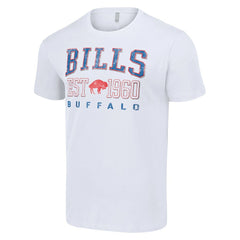 Buffalo Bills Starter Throwback Logo T-Shirt White - NFL
