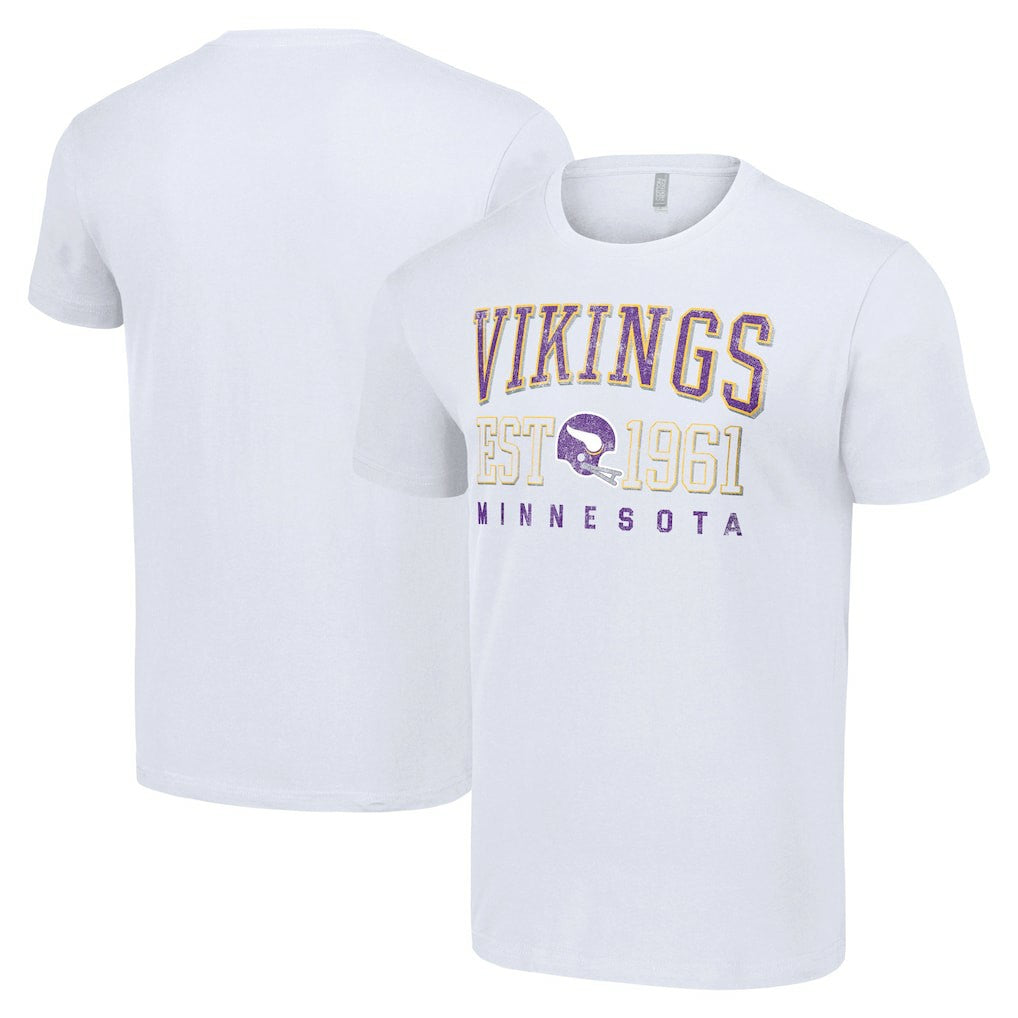 Minnesota Vikings Starter Throwback Logo T-Shirt White - NFL