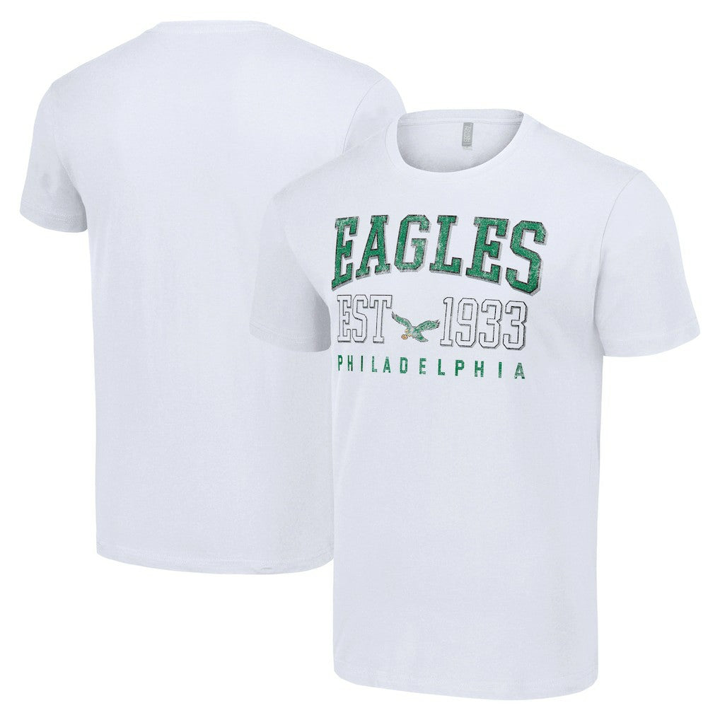Philadelphia Eagles Starter Throwback Logo T-Shirt White - NFL