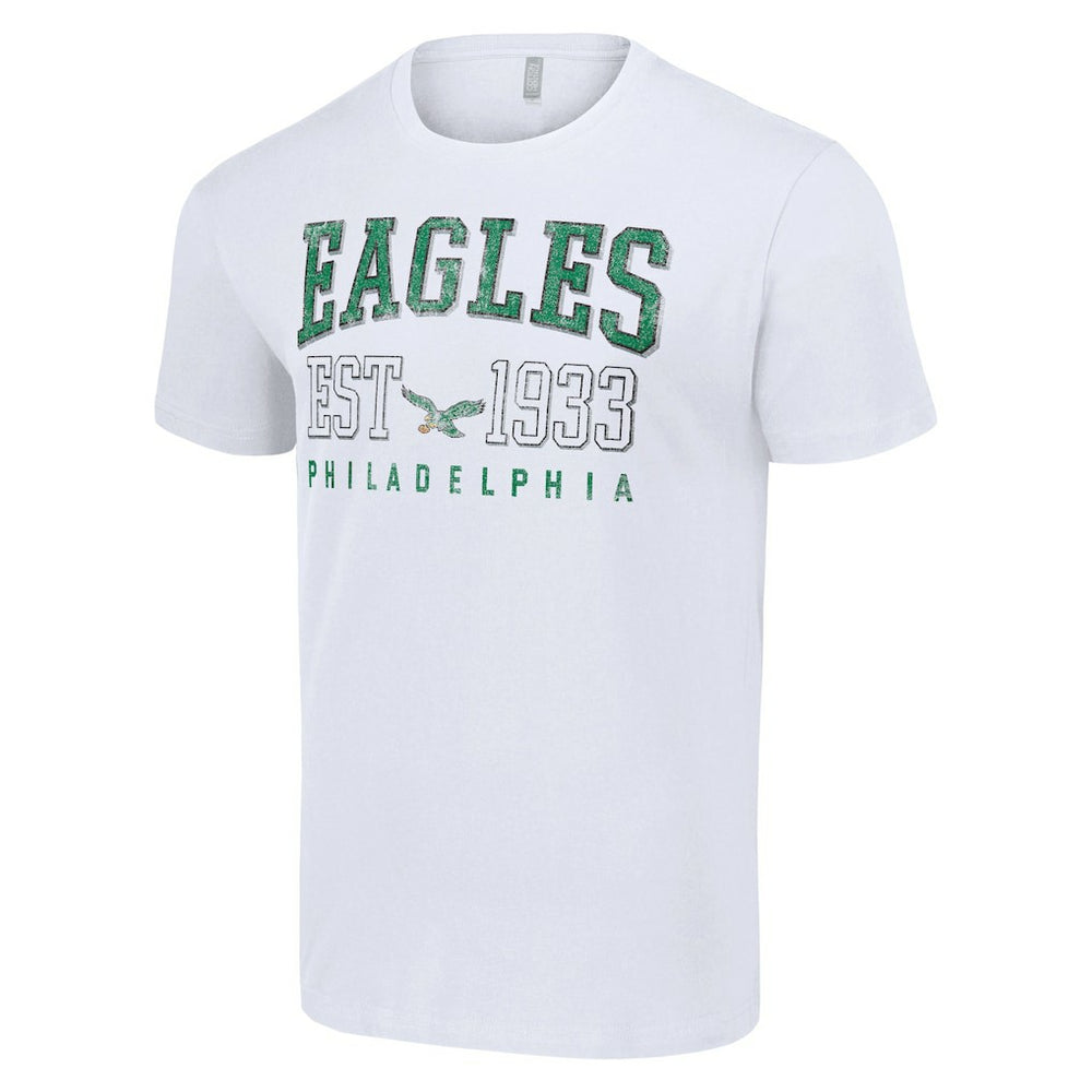 Philadelphia Eagles Starter Throwback Logo T-Shirt White - NFL