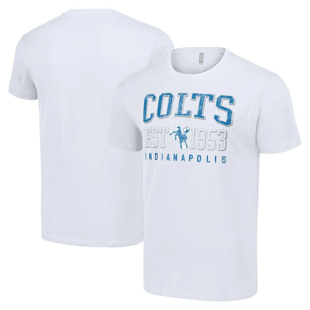 Indianapolis Colts Starter Throwback Logo T-Shirt White - NFL