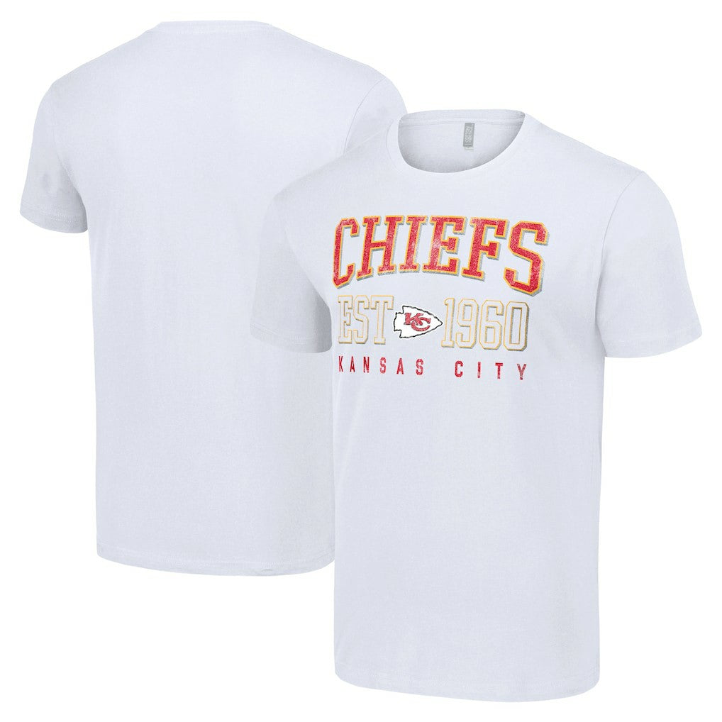 Kansas City Chiefs Starter Throwback Logo T-Shirt White - NFL