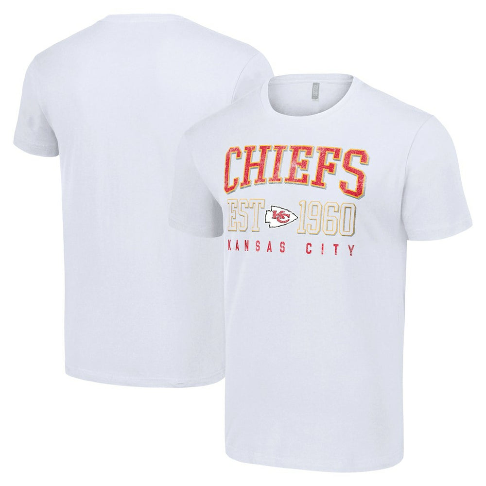 Kansas City Chiefs Starter Throwback Logo T-Shirt White - NFL