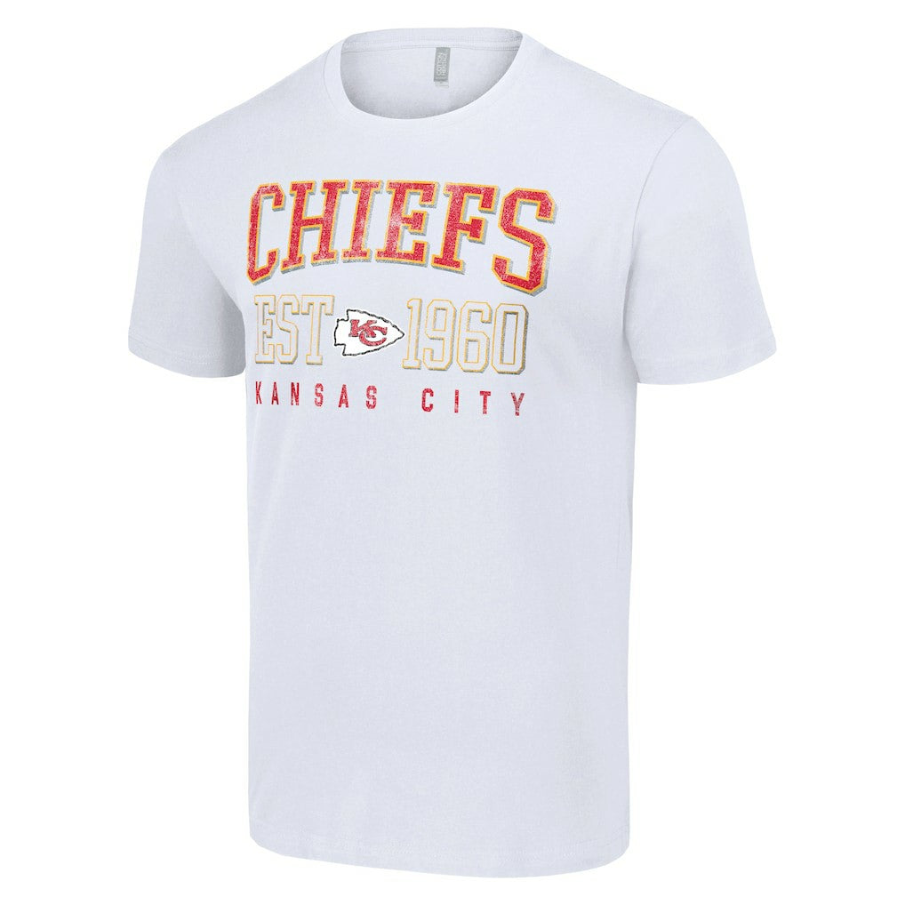 Kansas City Chiefs Starter Throwback Logo T-Shirt White - NFL