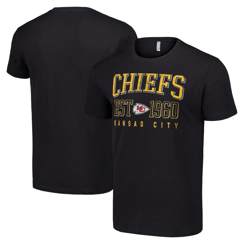 Kansas City Chiefs Starter Throwback Logo T-Shirt Black - NFL