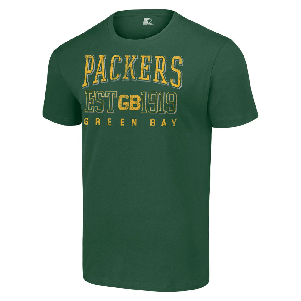Green Bay Packers Starter Throwback Logo T-Shirt Green - NFL