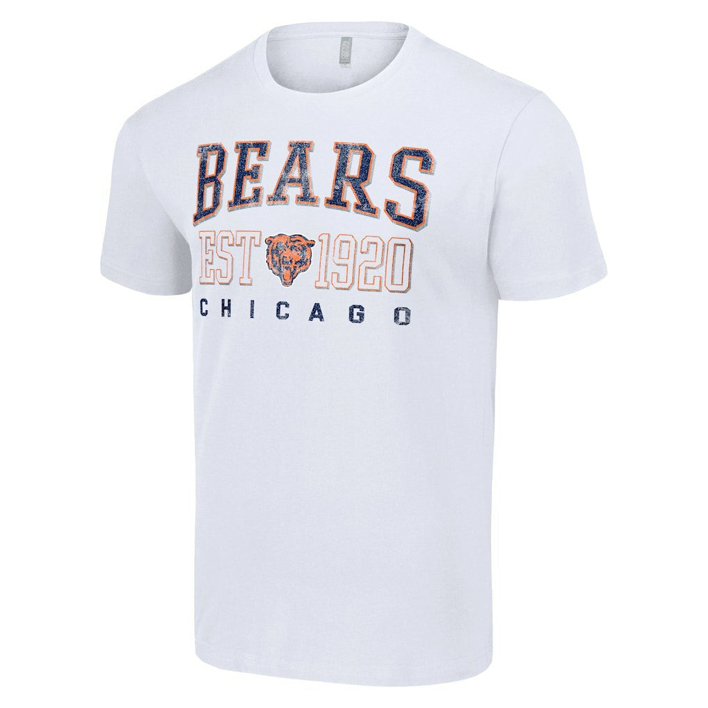Chicago Bears Starter Throwback Logo T-Shirt White - NFL