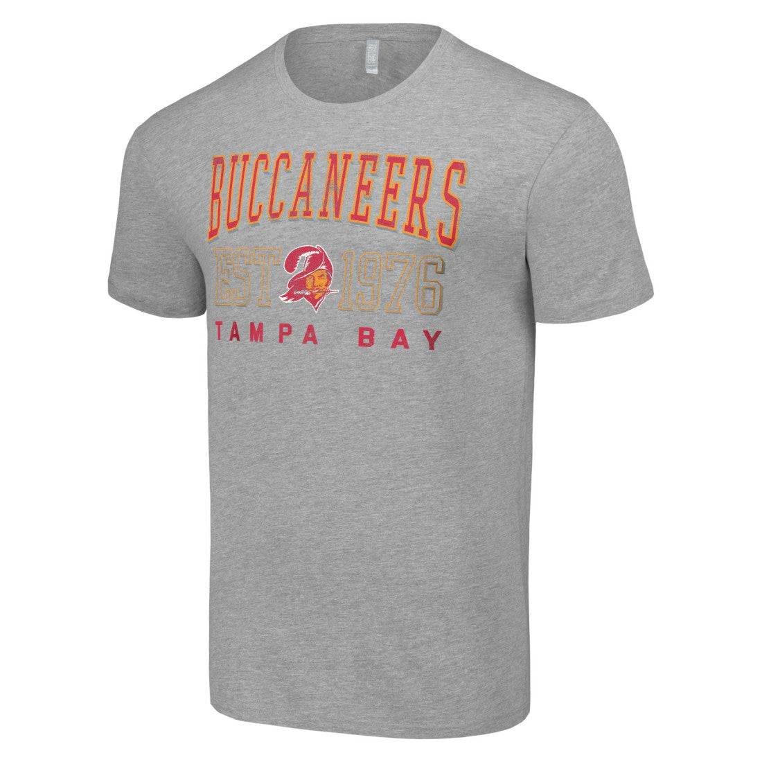 Tampa Bay Buccaneers Starter Throwback Logo T-Shirt Heather Gray - NFL