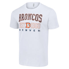 Denver Broncos Starter Throwback Logo T-Shirt White - NFL