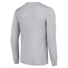 Kansas City Chiefs Starter Throwback Logo Long Sleeve T-Shirt Heather Gray - NFL