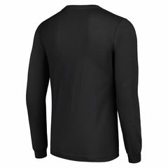 Green Bay Packers Starter Half Helmet Logo Long Sleeve T-Shirt Black - NFL