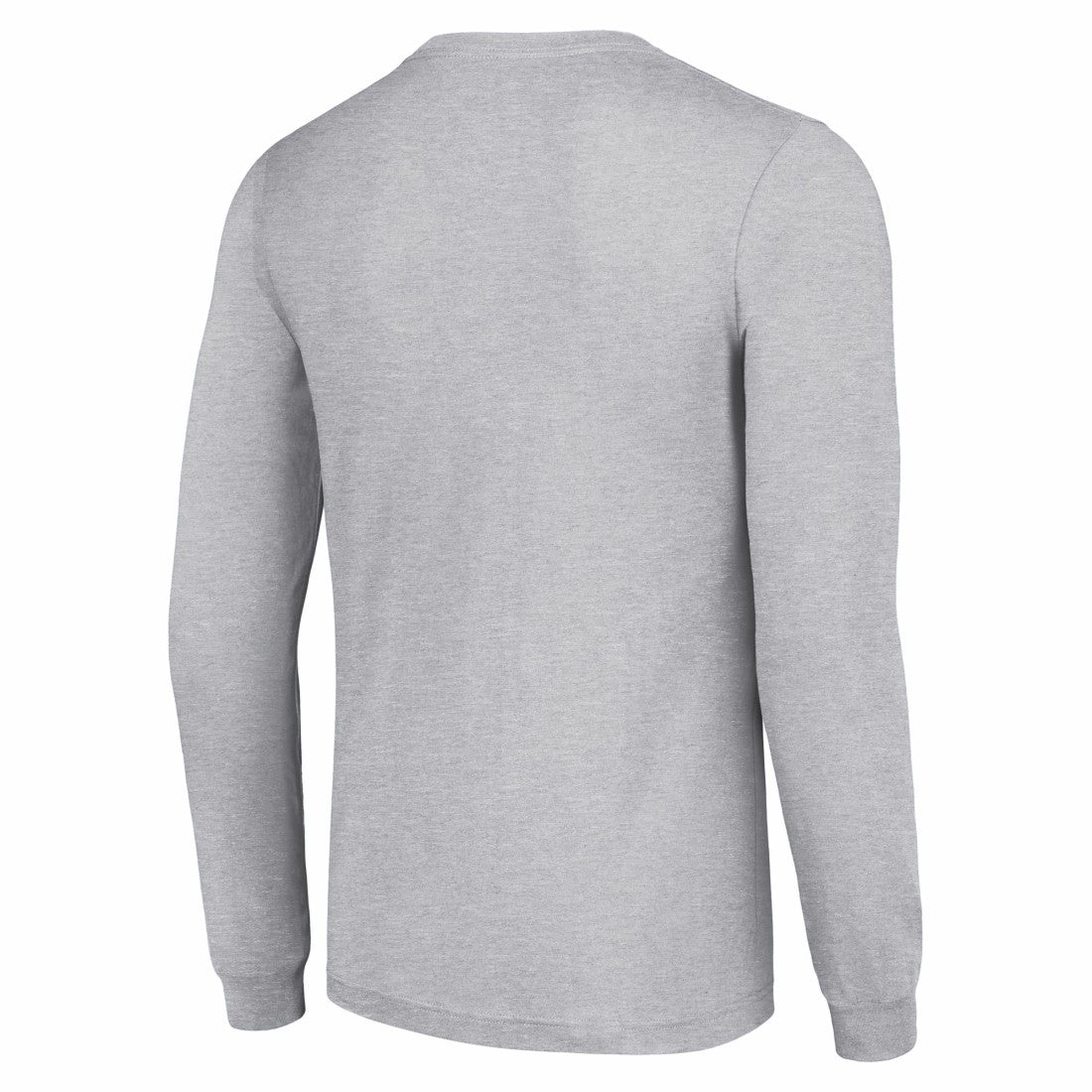 Detroit Lions Starter Half Helmet Logo Long Sleeve Heathered T-Shirt Heather Gray - NFL