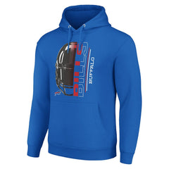 Buffalo Bills Starter Unisex Half Helmet Logo Pullover Hoodie Royal - NFL