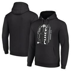 Kansas City Chiefs Starter Unisex Half Helmet Logo Pullover Hoodie Black - NFL