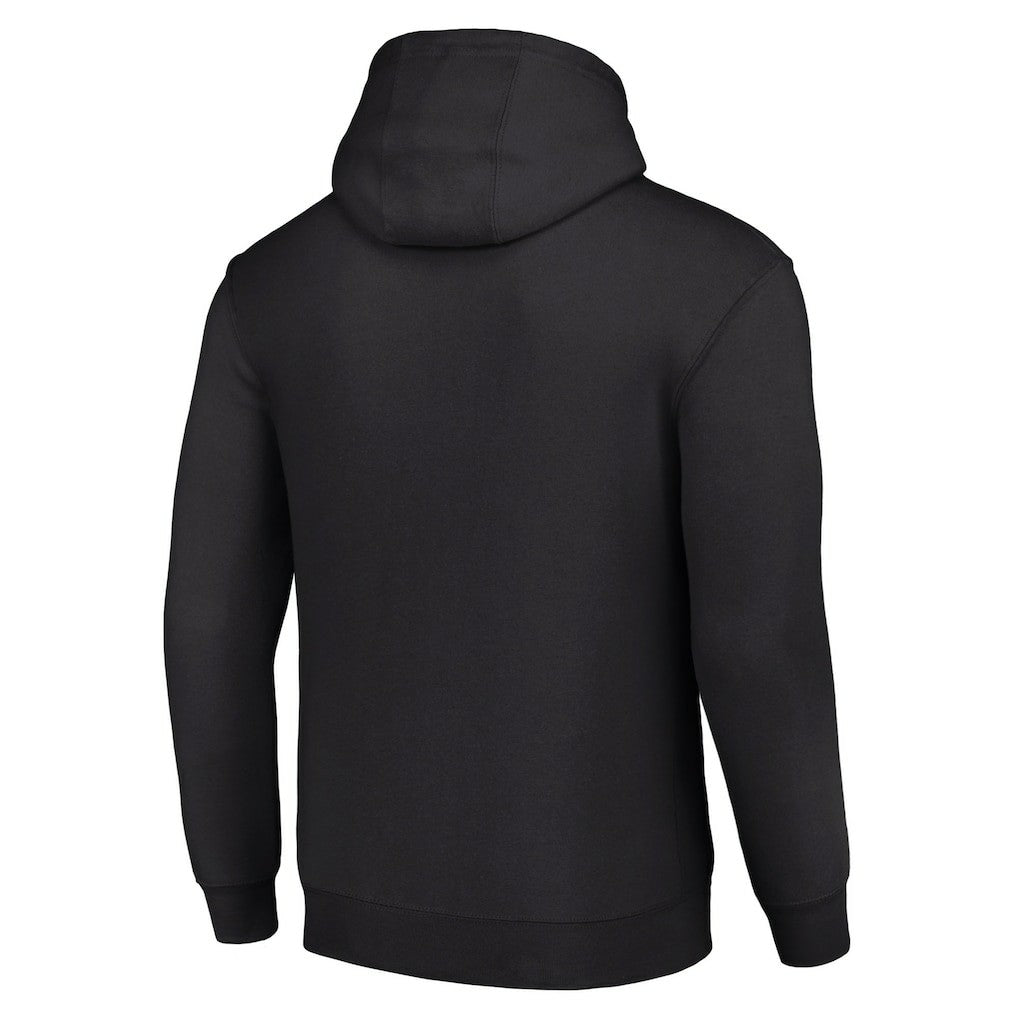 Los Angeles Chargers Starter Unisex Half Helmet Logo Pullover Hoodie Black - NFL