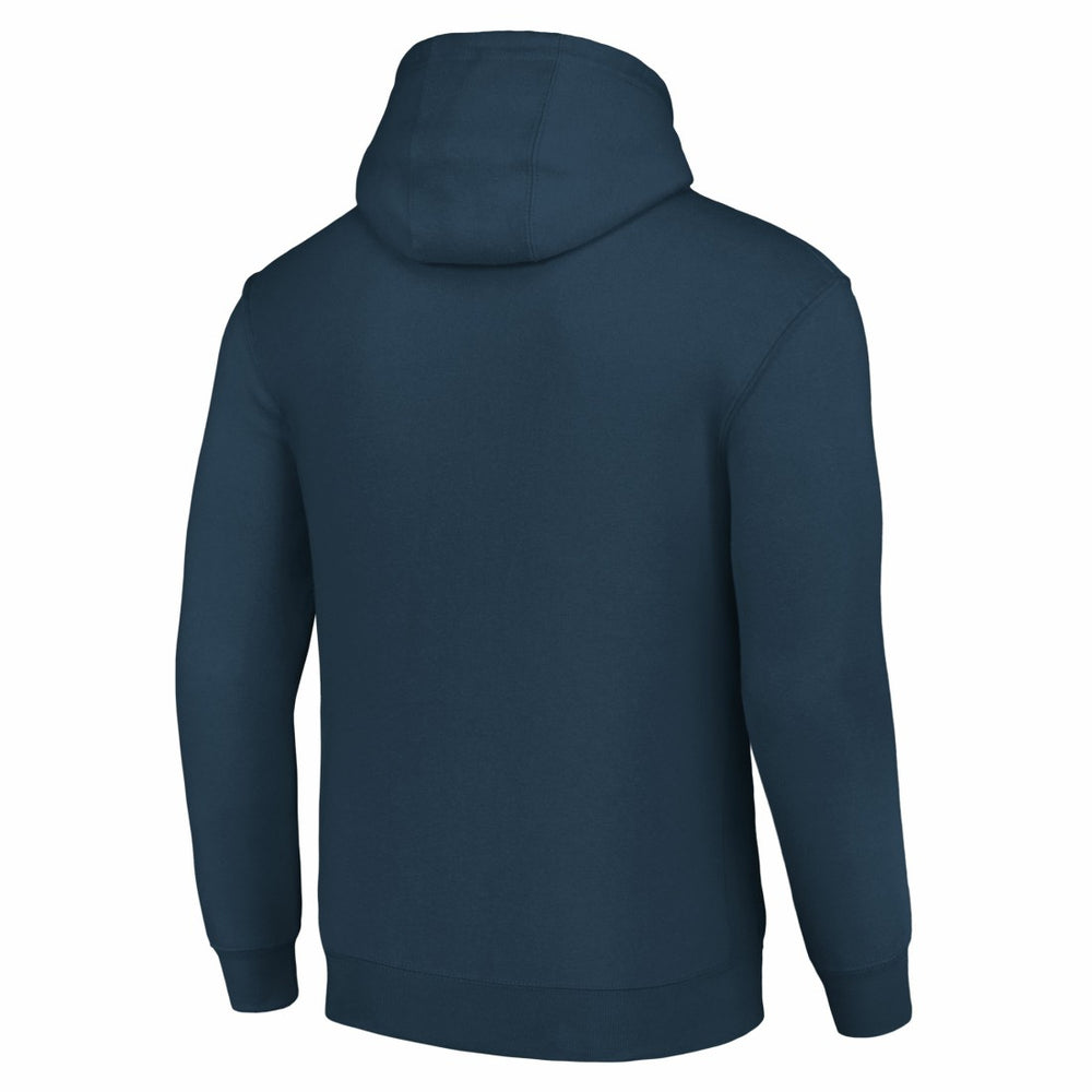 Denver Broncos Starter Unisex Half Helmet Logo Pullover Hoodie Navy - NFL