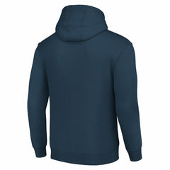 Denver Broncos Starter Unisex Half Helmet Logo Pullover Hoodie Navy - NFL