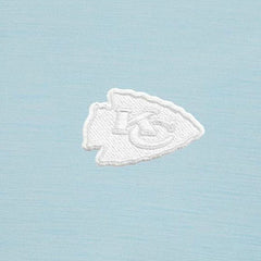 Kansas City Chiefs Antigua Bright Quarter-Zip Pullover Top Powder Blue - NFL