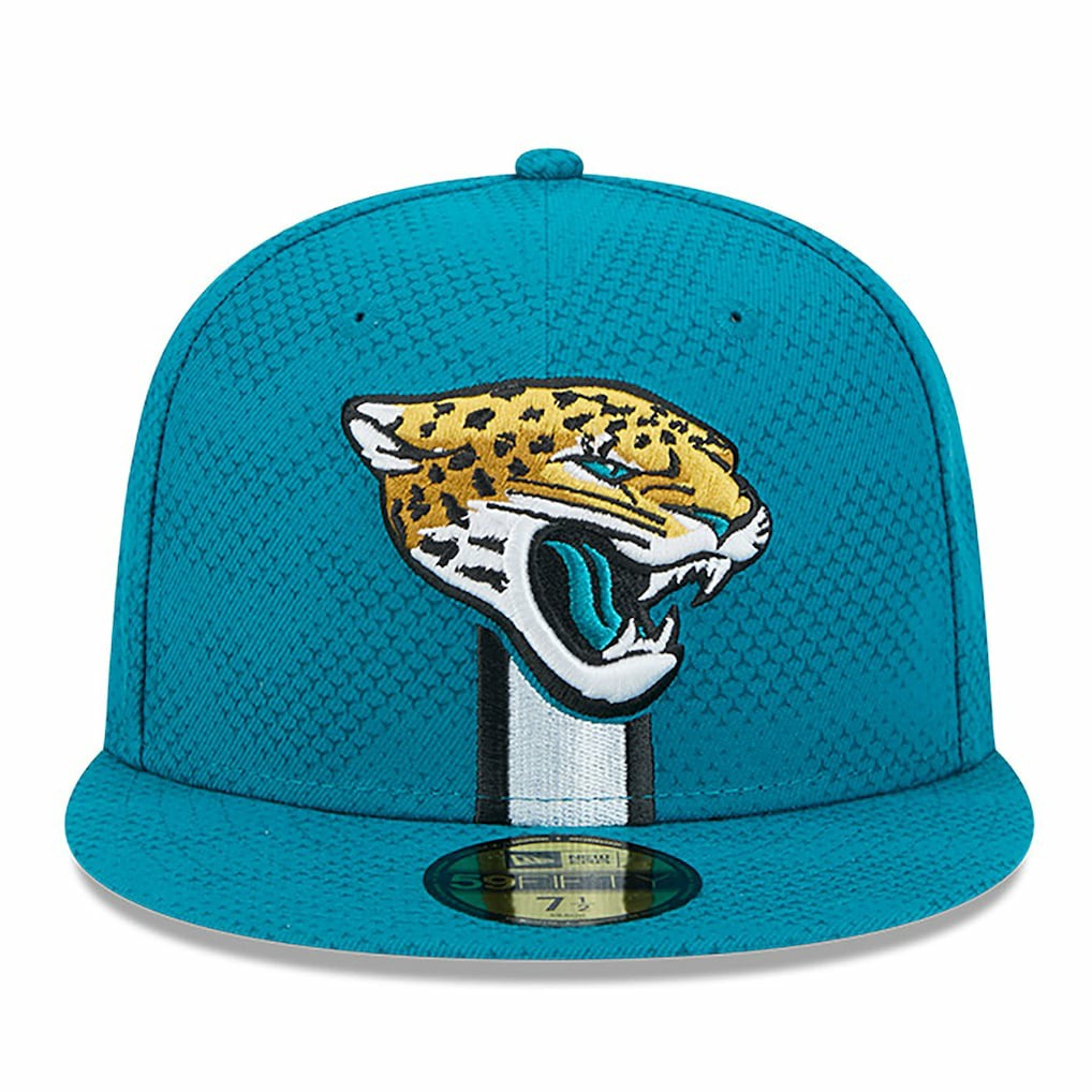 Jacksonville Jaguars New Era 2024 Sideline 59FIFTY Fitted Hat Teal - NFL
