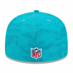 Miami Dolphins New Era 2024 Sideline 59FIFTY Fitted Hat Aqua - NFL