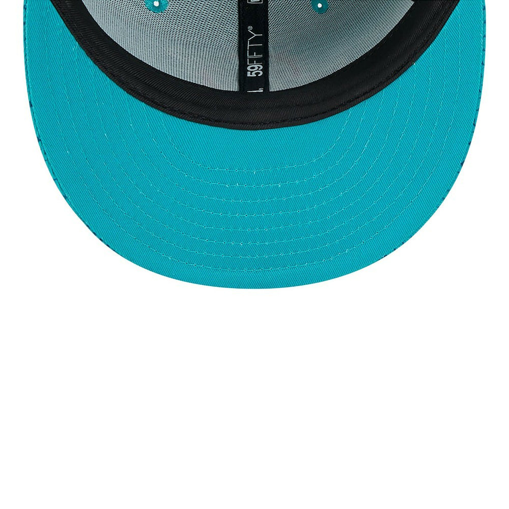 Miami Dolphins New Era 2024 Sideline 59FIFTY Fitted Hat Aqua - NFL