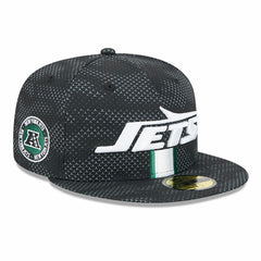 New York Jets New Era 2024 Sideline 59FIFTY Fitted Hat Black - NFL