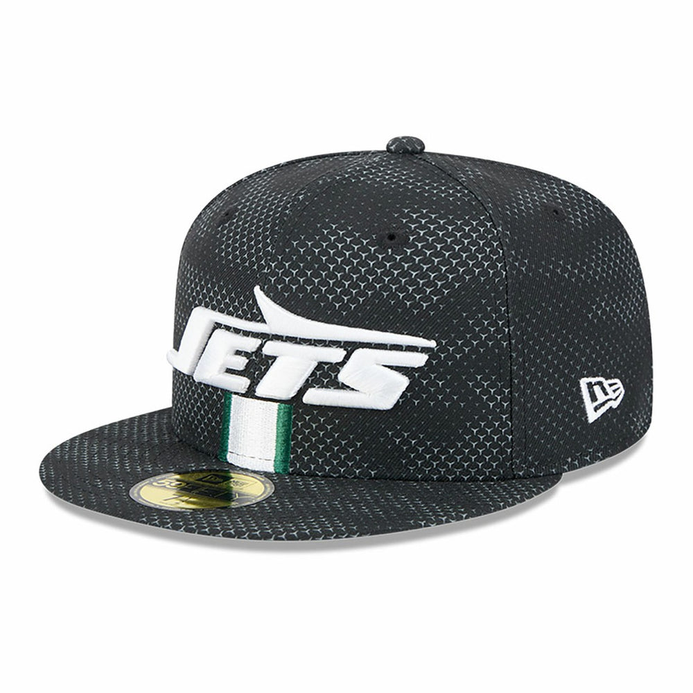 New York Jets New Era 2024 Sideline 59FIFTY Fitted Hat Black - NFL